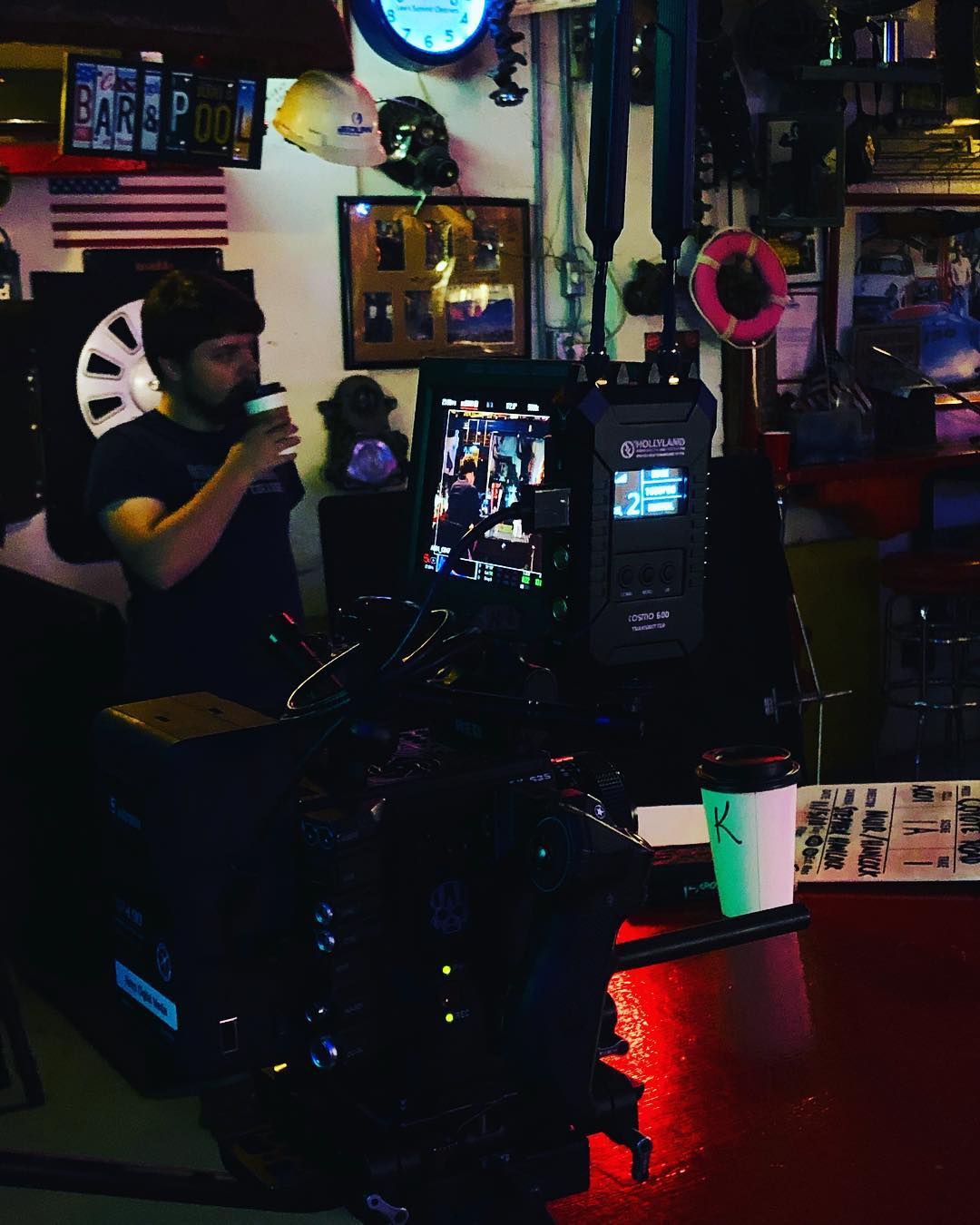Using the new Cosmo600 wireless system on a RED Gemini. Very happy with this vid system so far! Strong signal, super low latency and connects almost immediately. Perfect for 1st AC monitors & director monitors. .
.
.
.
#RED #LAFilm #NYFilm #bts #wireless #Cosmo #Hollyland #filmmaking #film #cinema #lighting #production #agency #studio #freelance #forhire #instagood #smallhd #redrock